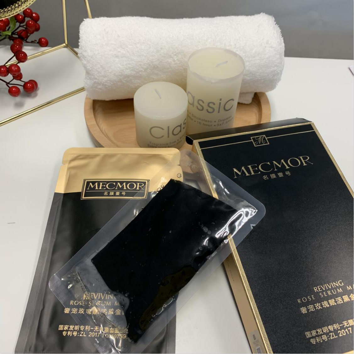 走出国门的化妆品,名膜壹号黑金面膜