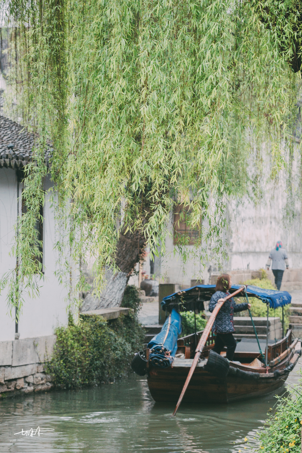 梦里水乡乌镇周庄风景视频,周庄版梦里水乡
