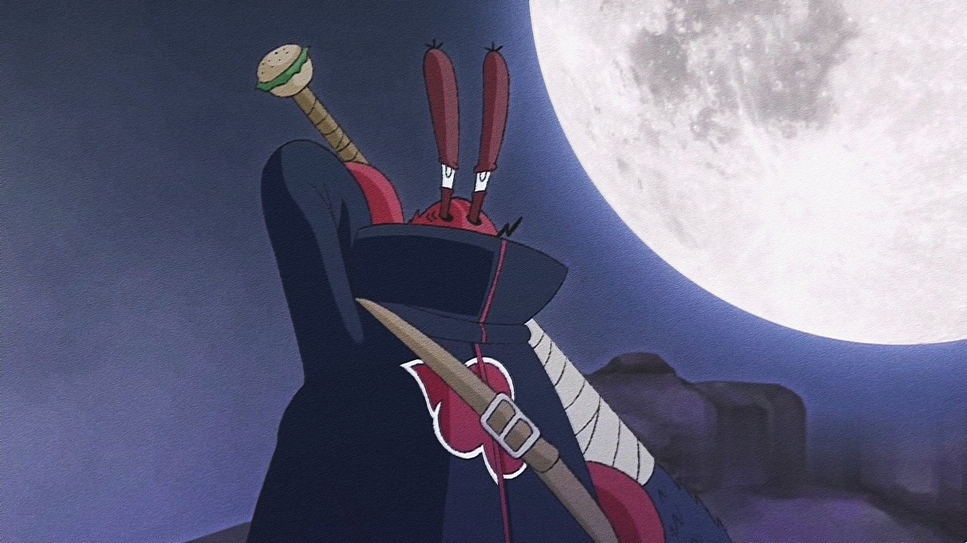 火影忍者海绵宝宝晓组织合照,派大星火影忍者晓组织原视频