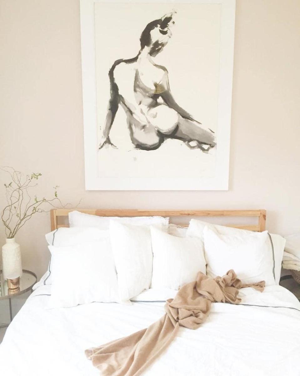 梅根卧室,走进英国王妃梅根的别墅