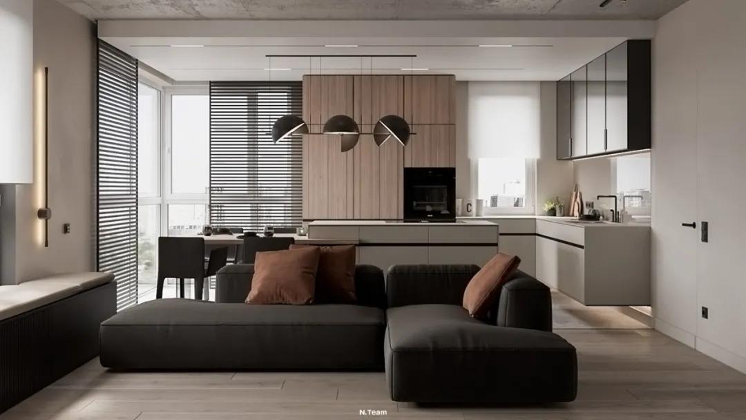 书桌极简又舒适,越舒适越有高级感