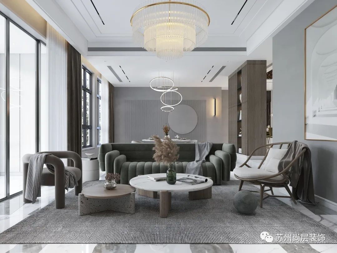 荷澜庭装修,荷澜庭双拼别墅