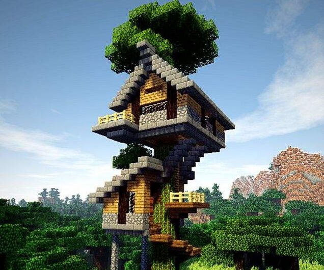 我的世界如何做普通mc玩家房子,mc我的世界6种随处可得的房屋