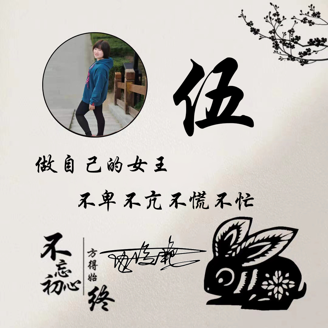 3d大气励志签名版微信姓氏头像,个性签名姓氏微信头像设计