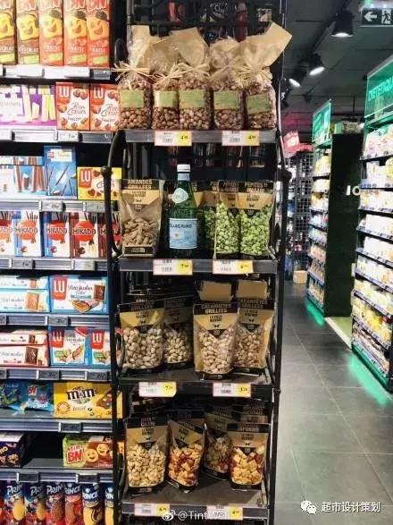 超市洗化区端架创意陈列图片欣赏,2000平超市布局与商品陈列图