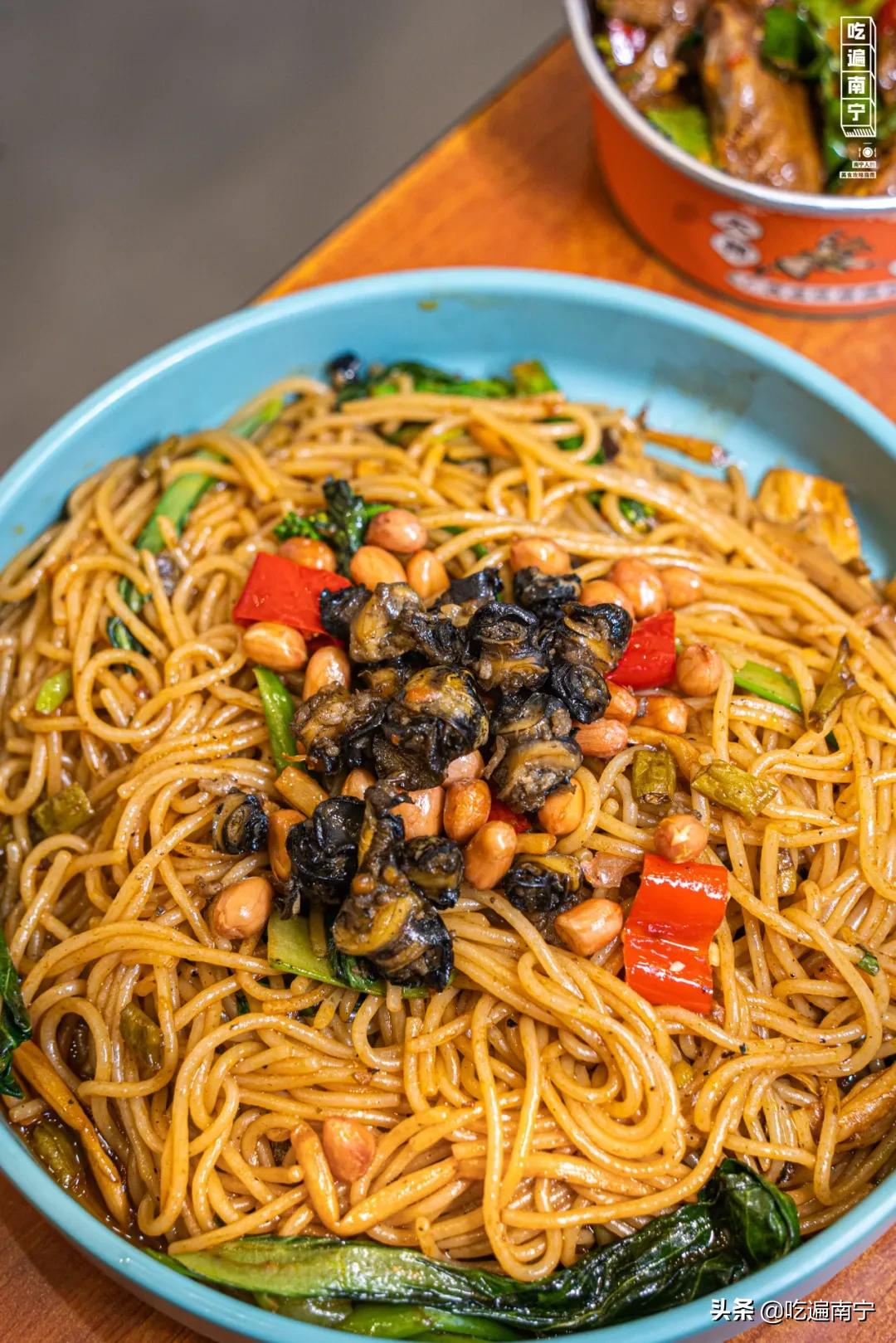 柳州风味炒螺蛳,柳州好吃的炒螺蛳