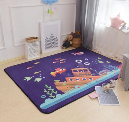 客厅保暖短毛地垫,新式的地垫特色是什么