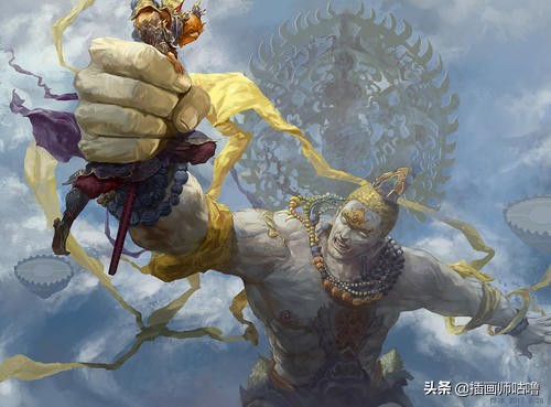 蜀山、剑侠情缘主笔，厚涂风插画艺术家、游戏概念设计师钟风华