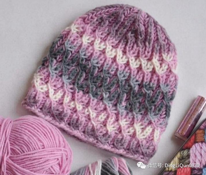 怎么做花式针织帽子教程,好玩好看的针织帽子