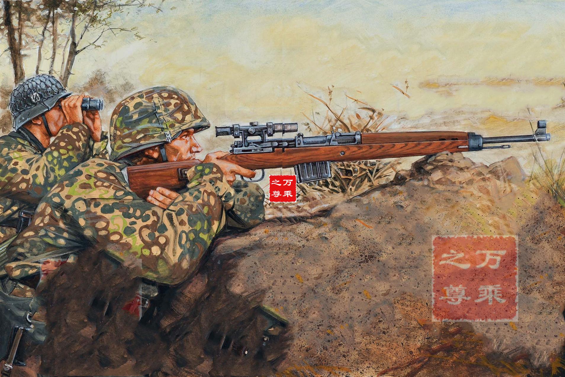 二战德国狙击手单兵装备,二战德国狙击手最厉害的部队