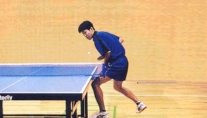 业余乒乓怎么练习滑步,业余球友怎么用身体发力