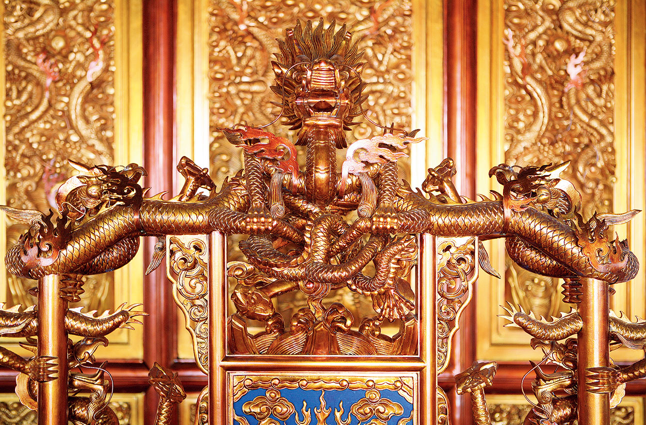 金丝楠木宝座龙椅,金丝楠阴沉木龙椅