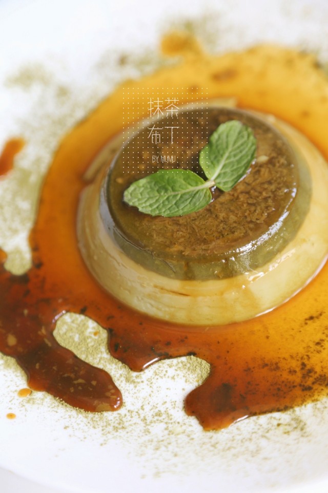 冰抹茶焦糖乳酪布丁怎么做,抹茶焦糖牛奶布丁