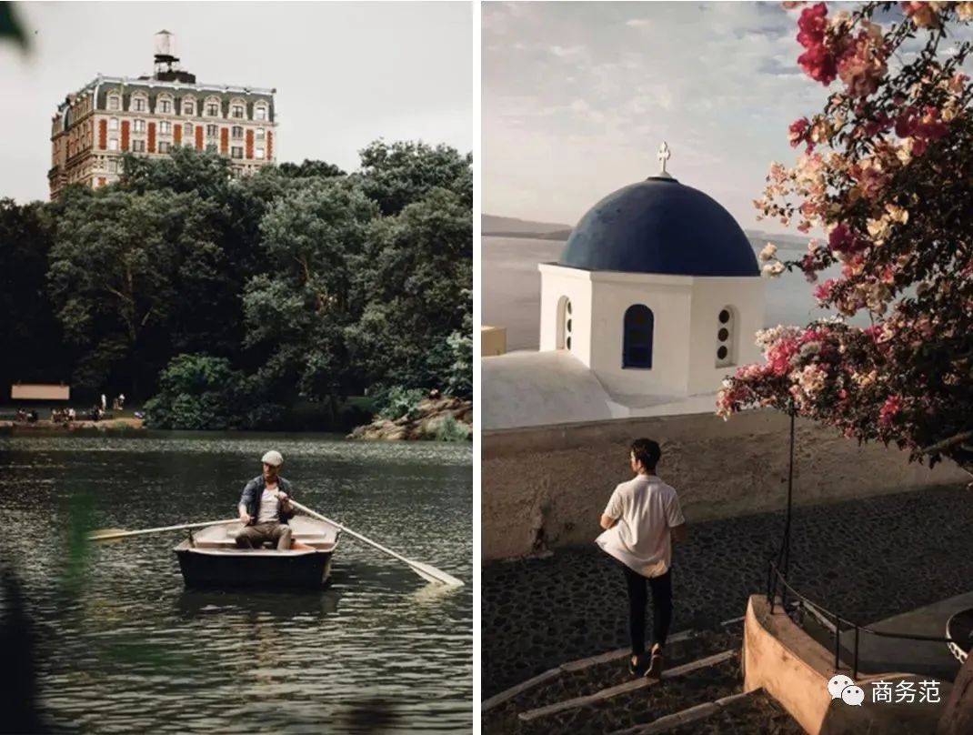 旅游照相怎么拍好看男人,男的自己旅游怎么拍照好看