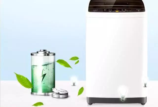 折叠洗衣机轻松解放双手,海尔波轮洗衣机8公斤宽度500mm