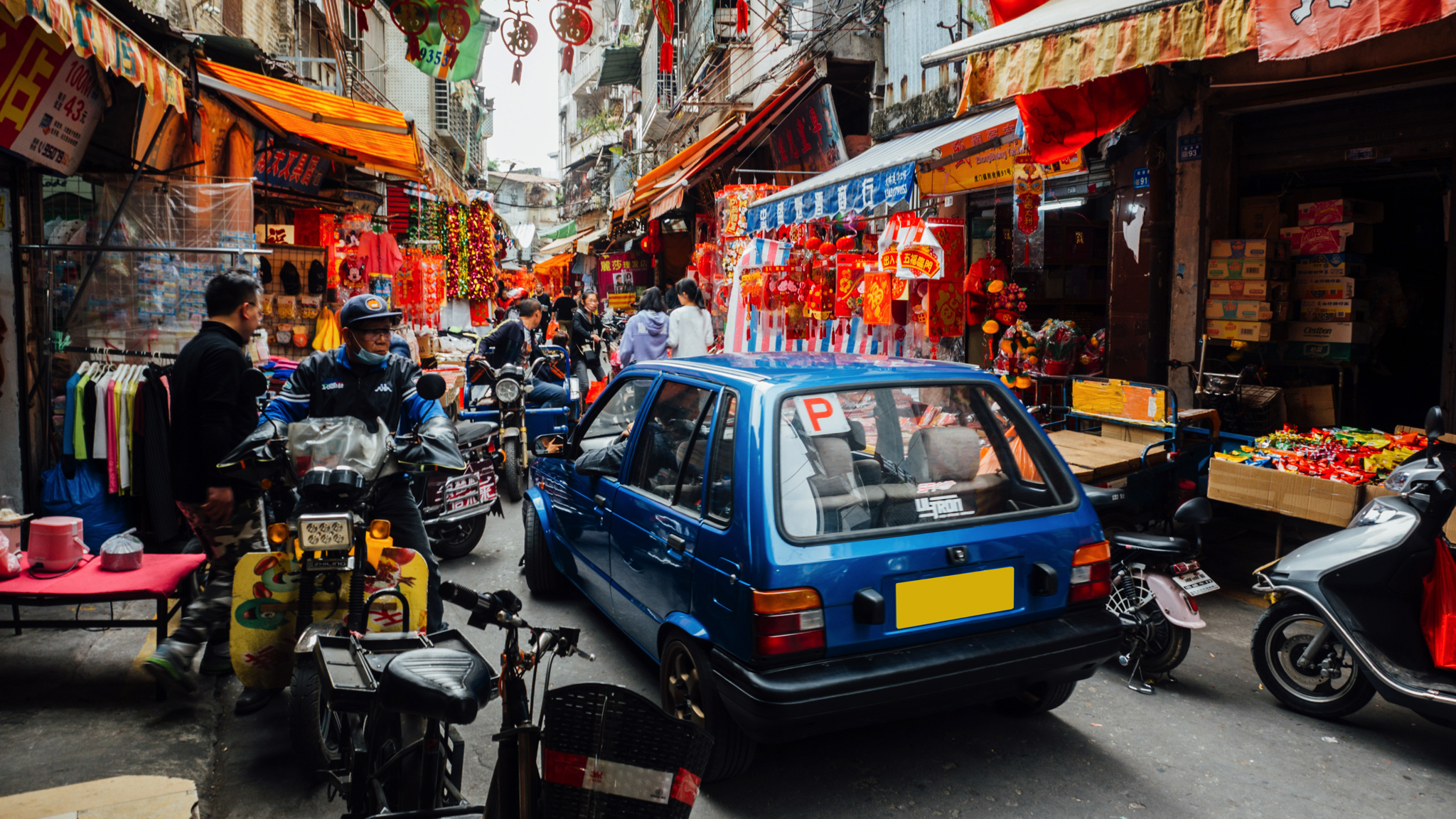 铃木奥拓自己买改装件,一万内铃木奥拓