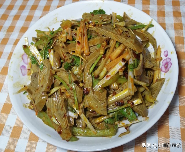 樱花凉拌素火腿,徐州菜凉拌素火腿