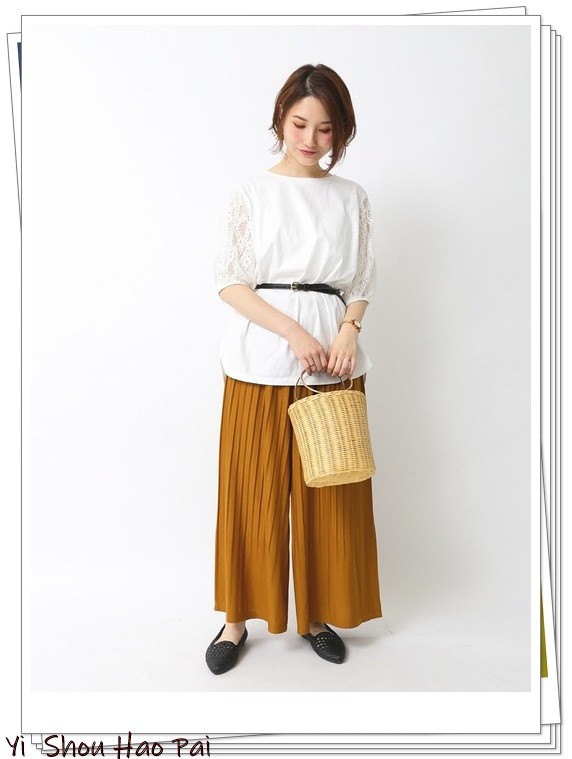 阔腿裤夏季6种最时髦的搭配方式,夏季白色垂感阔腿裤如何搭配上衣