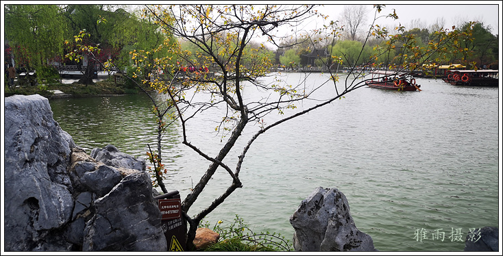 扬州夏日的瘦西湖风景,三月的扬州瘦西湖
