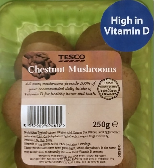 晒太阳的蘑菇能补充维生素d吗,为了补钙需要补充哪种维生素d