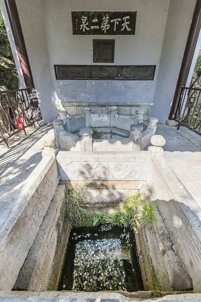 惠山古镇天下第二泉竹筒茶,惠山古镇天下第二泉