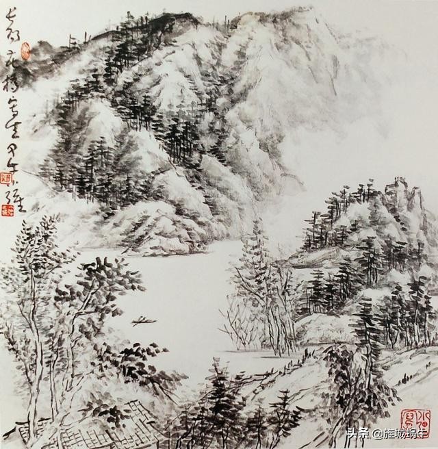 写生水墨画作品欣赏,水墨人物画写生作品欣赏