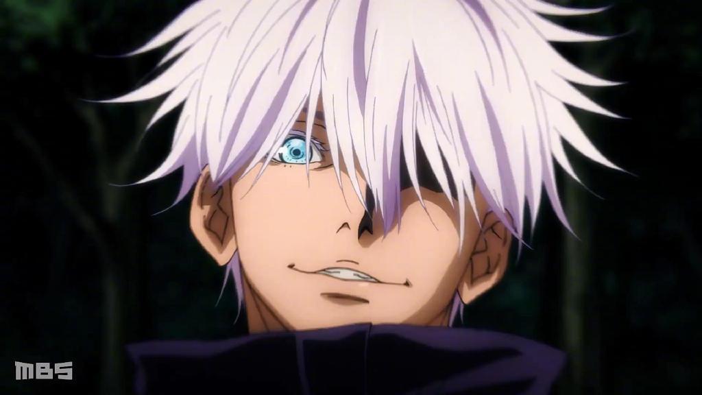 五条悟露脸原版漫画,五条悟动画截图