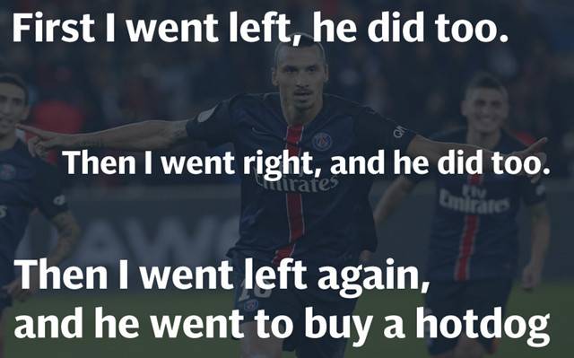 伊布霸气的言论,伊布最经典的时刻