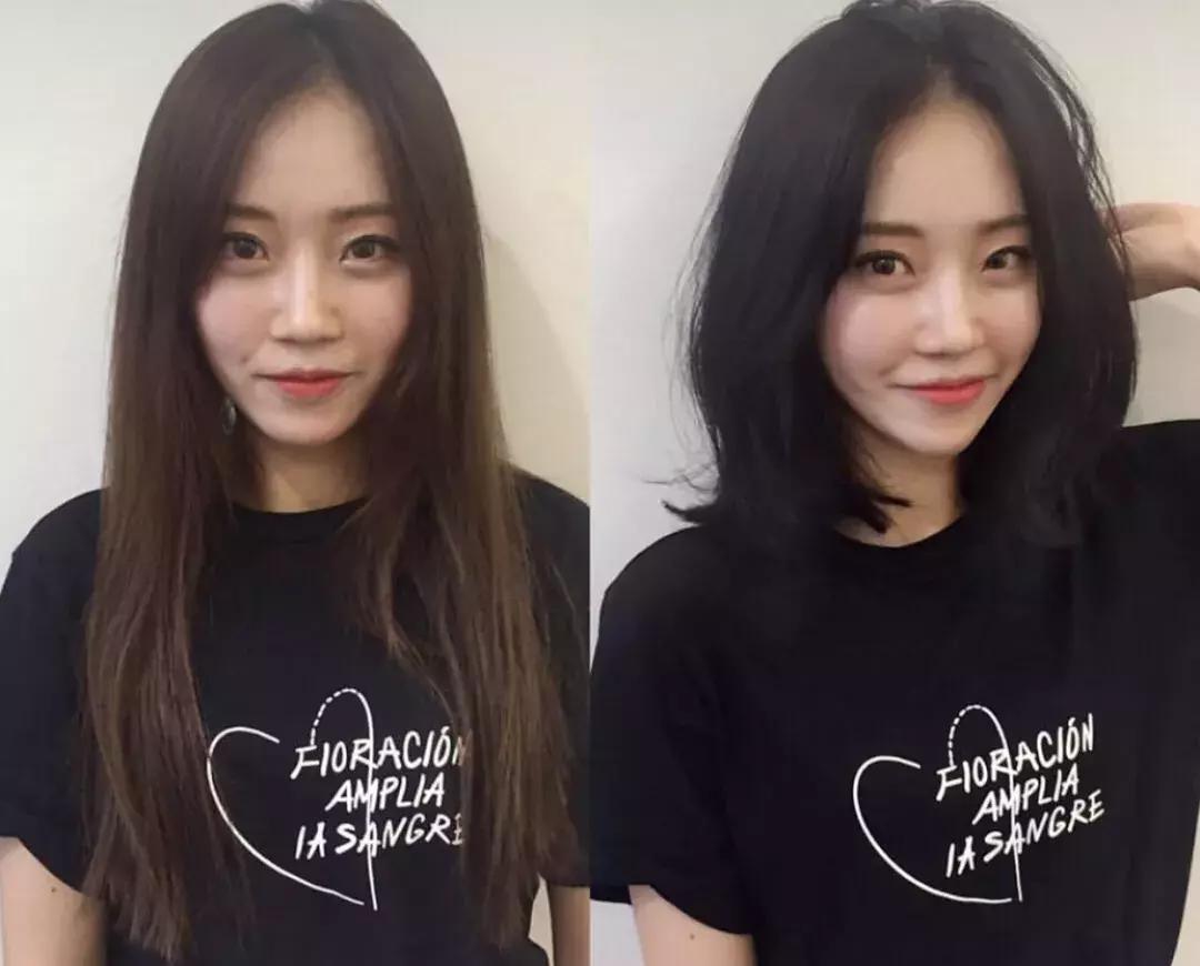 大脸宽脸剪短发好看吗,四十岁大脸女适合剪短发