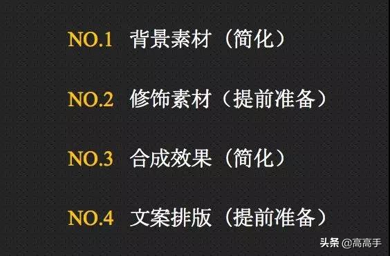 如何快速做电商海报,电商美工接稿技巧和方法