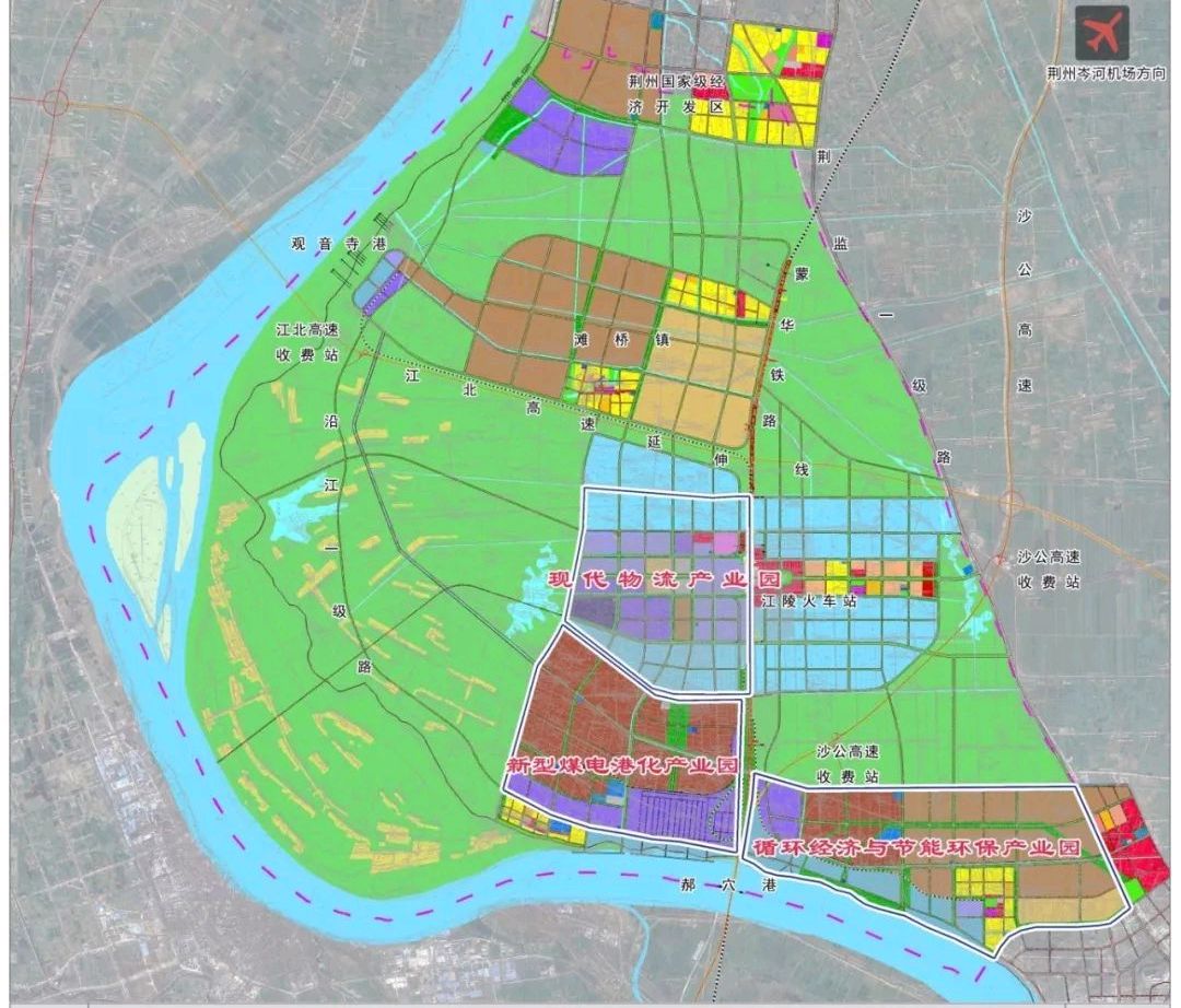 湖北荆州的发展潜力,荆州江汉平原地带
