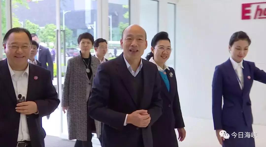 台湾韩国瑜访港视频,海峡两岸韩国瑜