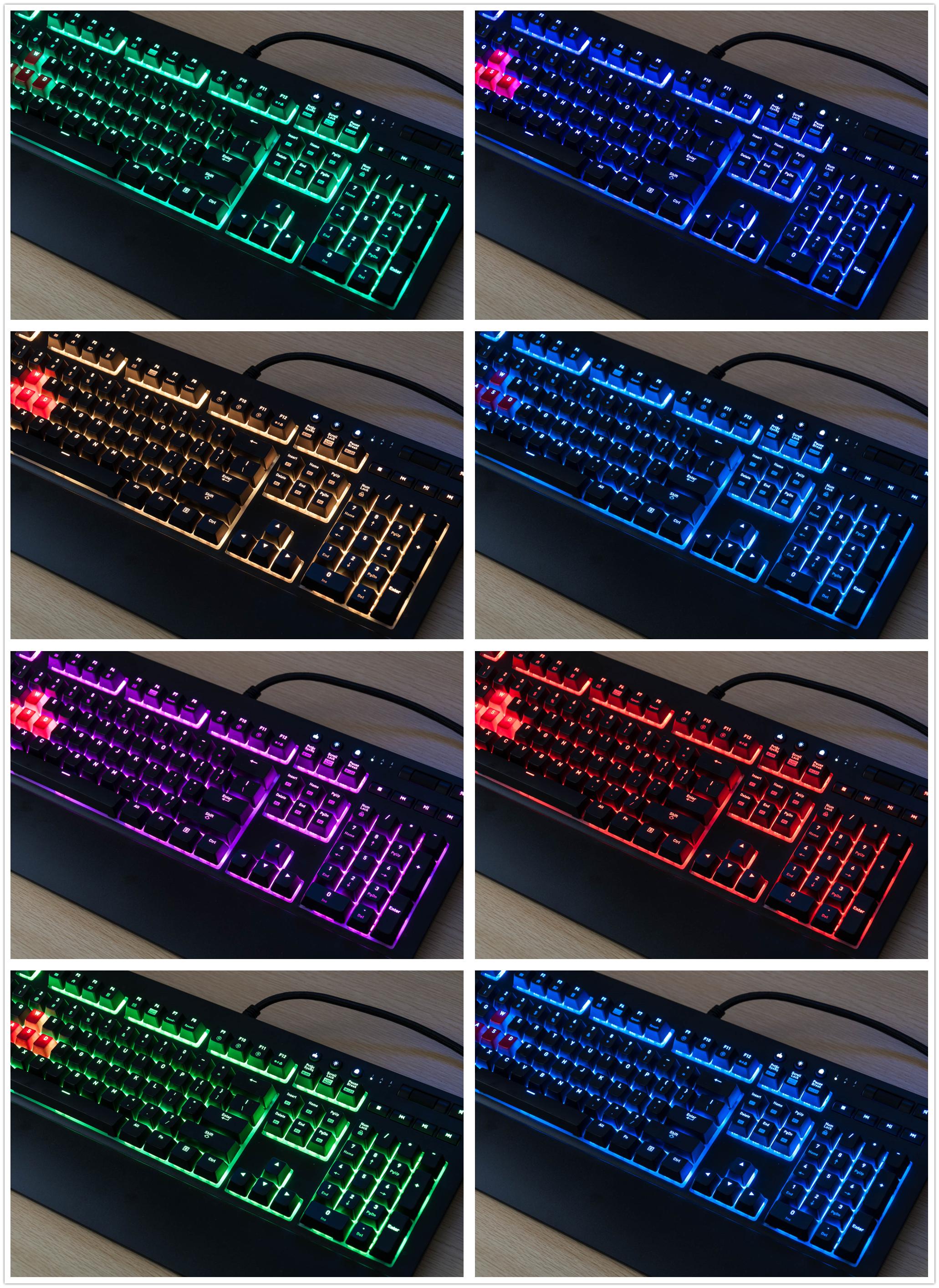 星脉x1银轴键盘开箱,血手光轴机械键盘评测