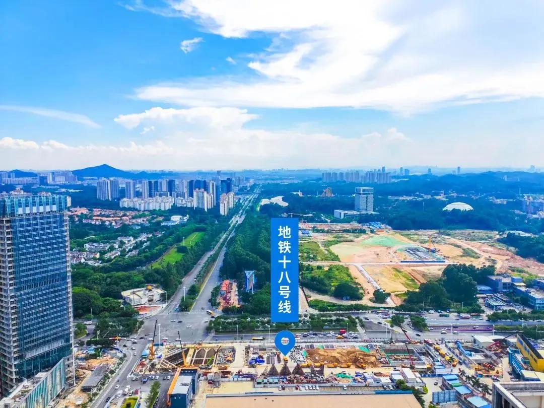 南村万博18号线走到7号线要走多远,南村万博地铁最新消息