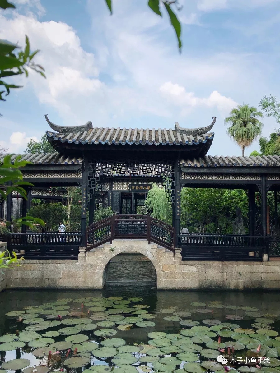 广东四大名园余荫山房窗户,余荫山房和广东四大名园