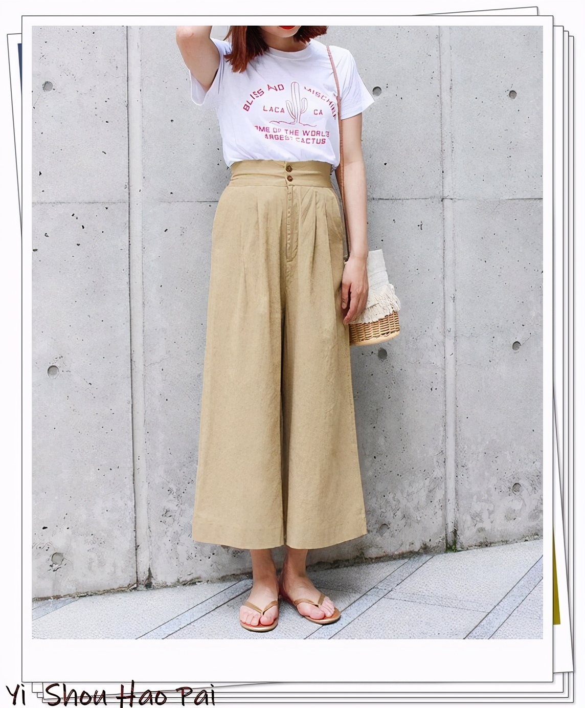 夏季亚麻宽松洋气7分裤,亚麻棉牛仔直筒裤穿搭