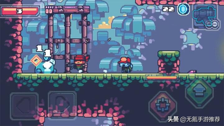 像素横版地牢闯关游戏,横版像素跳跃类型闯关游戏