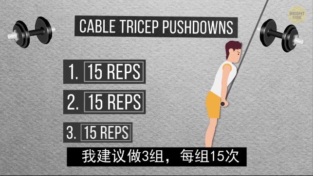 怎么练手臂的肱三头,怎么才能练出手臂的肱三头肌