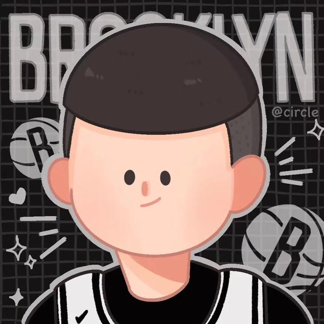 卡通篮球情侣头像,篮球运动员卡通头像