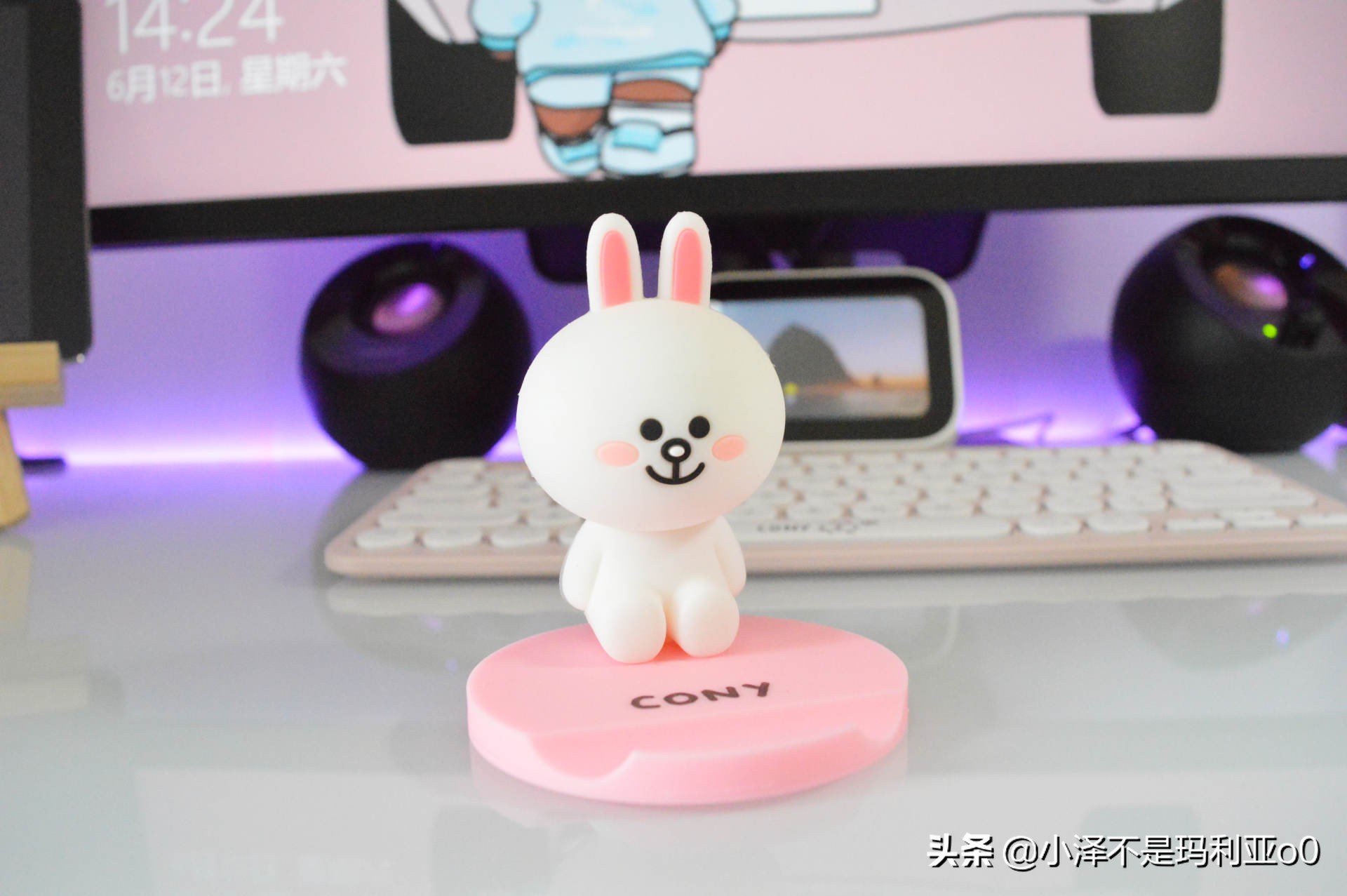 桌面好物分享学生党,罗技popkeys键盘套装