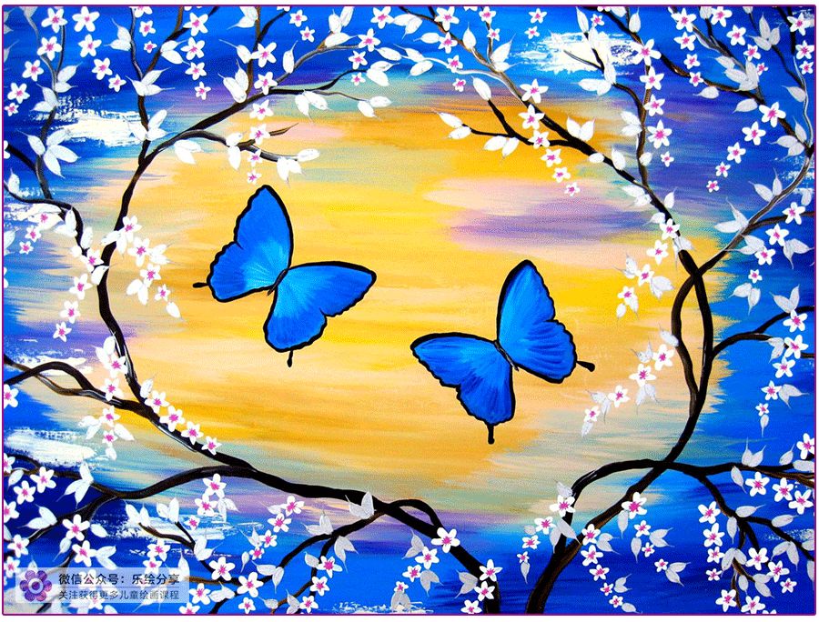 儿童油画作品简单水粉,儿童水溶性油画创意画作品