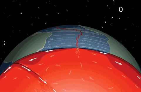 冰川地貌断层图,喀斯特溶蚀地貌的形成过程图片