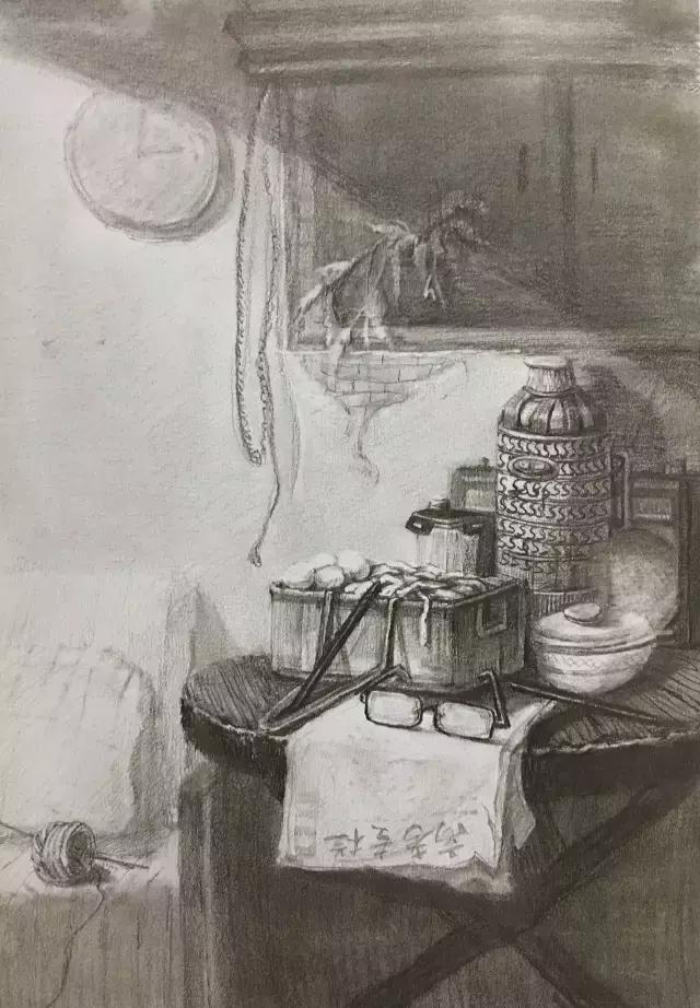 清华美院素描高分卷怎么画,清华美院高考素描