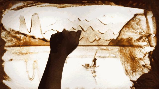最高级的沙画作品,中国沙画第一名