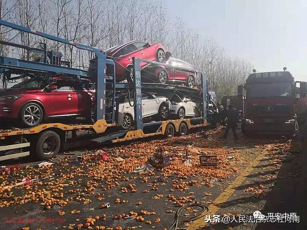 大广高速突发团雾引发交通事故,高速团雾连环追尾致一人死亡