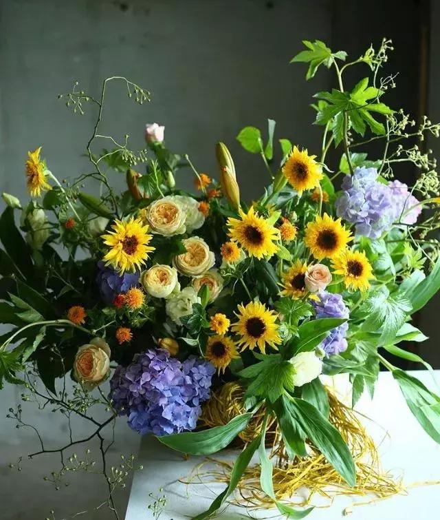 日本鲜花花艺图片大全,日本花店布置图片