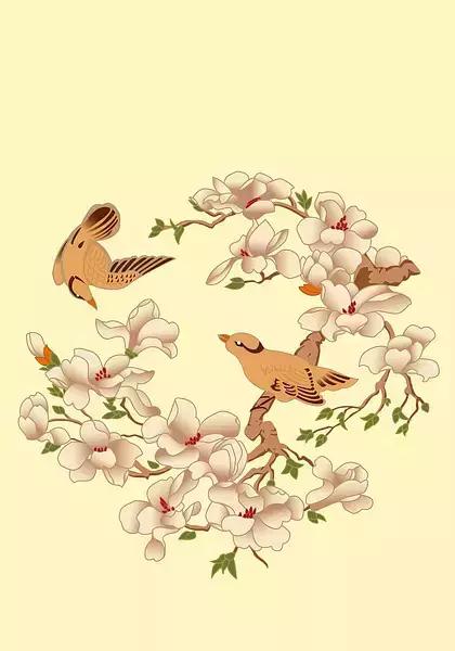 庄重华美的中国古典纹样,东方纹样图植物