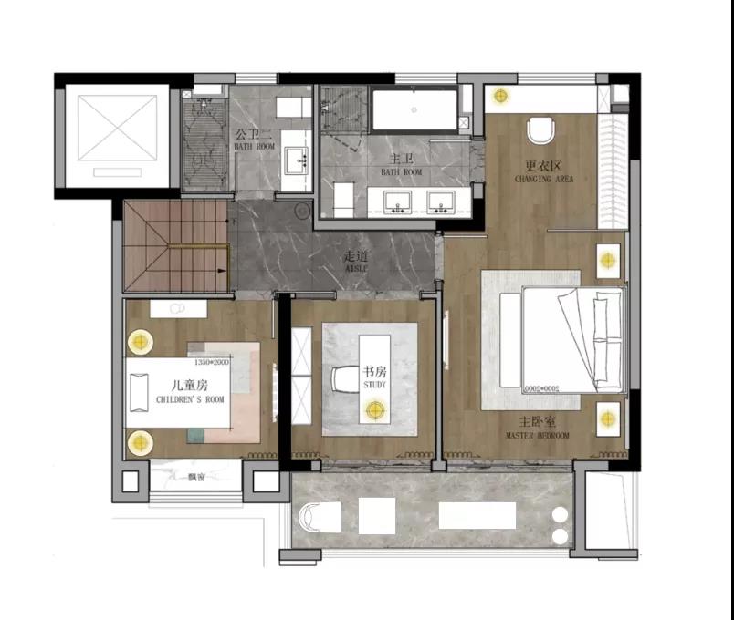 Casamica▎250㎡简洁叠墅，现代轻简，格调空间
