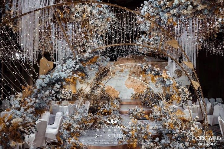 dodowed婚礼线上教学,浪漫唯美的西式主题婚礼