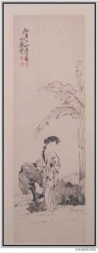 有幅清朝时期的人物画,晚清民国神仙人物画欣赏